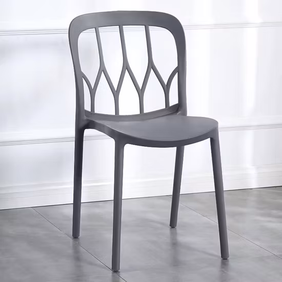 Chaise de loisirs salle à manger meubles en plastique salon banquet restaurant chaise de bar